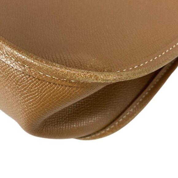 Authentic Hermes Evelyne GM gold brown epsom leather crossbody - Picture 14 of 16